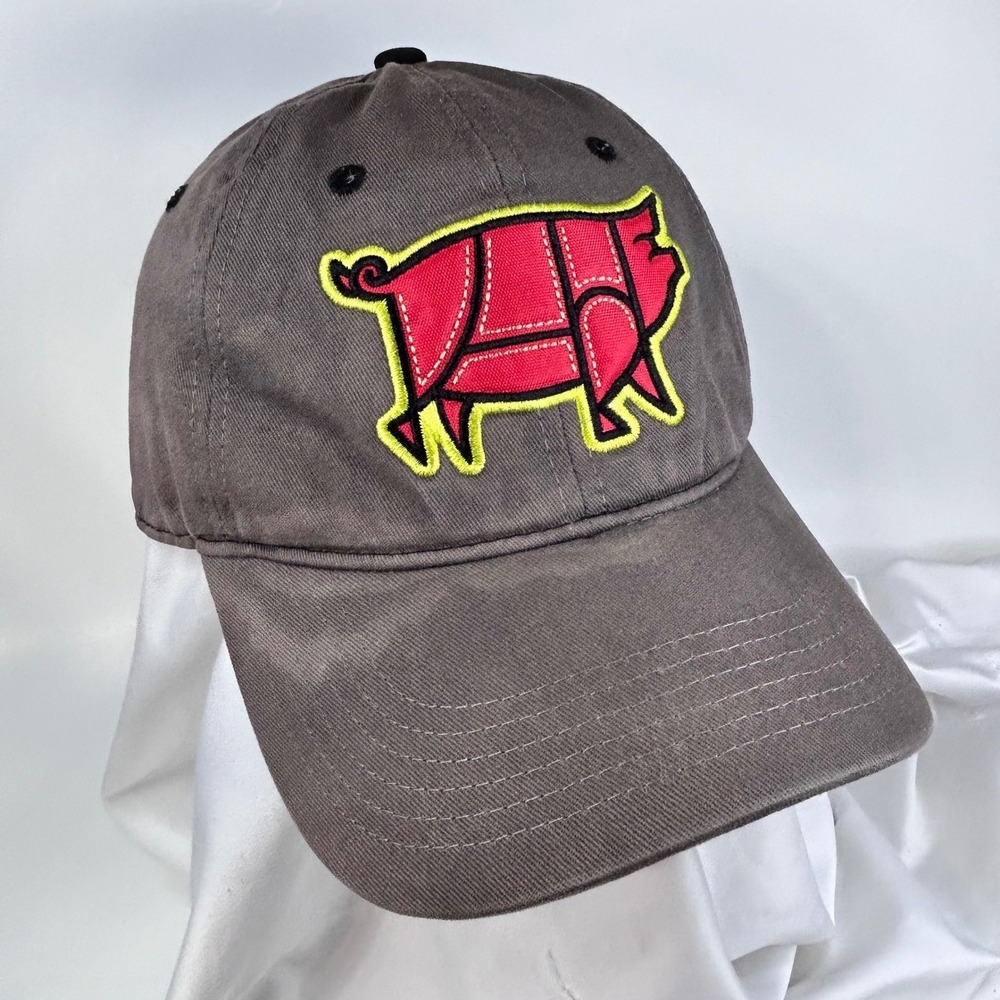 CHICHARRONES MiLB Baseball Hat Distressed Gray Rimm Rider Strap back